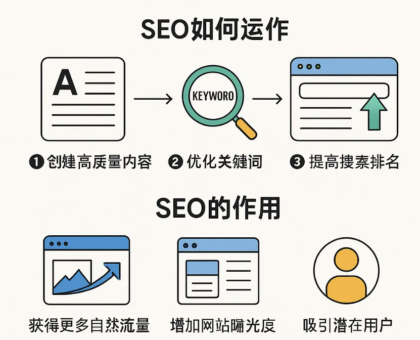 SEO如何运作？SEO有什么作用？